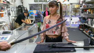 XXXPawn – Asian Chick Exchanges Family Sword For White Man’s Flesh Sword – Tiffany Rain, Sean Lawless