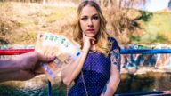 PublicAgent – Creampied in the Tunnel – Chrystal Sinn