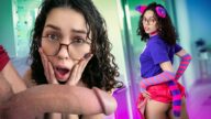 MyBabysittersClub – “Try on My Mom’s Lingerie…” Nerd Girl vs Jock’s Cock – Satine Summers