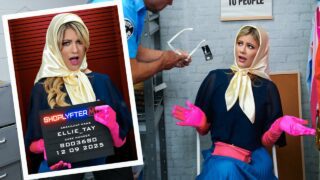 ShoplyfterMylf – Case No. 8003680 – Busty Thief Sucks Her Way Out of Trouble – Ellie Tay